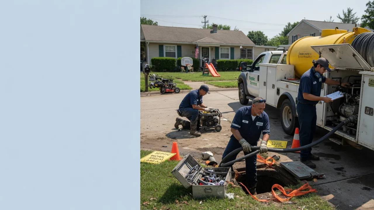 Septic Tank Pumping in Moundville, AL near me